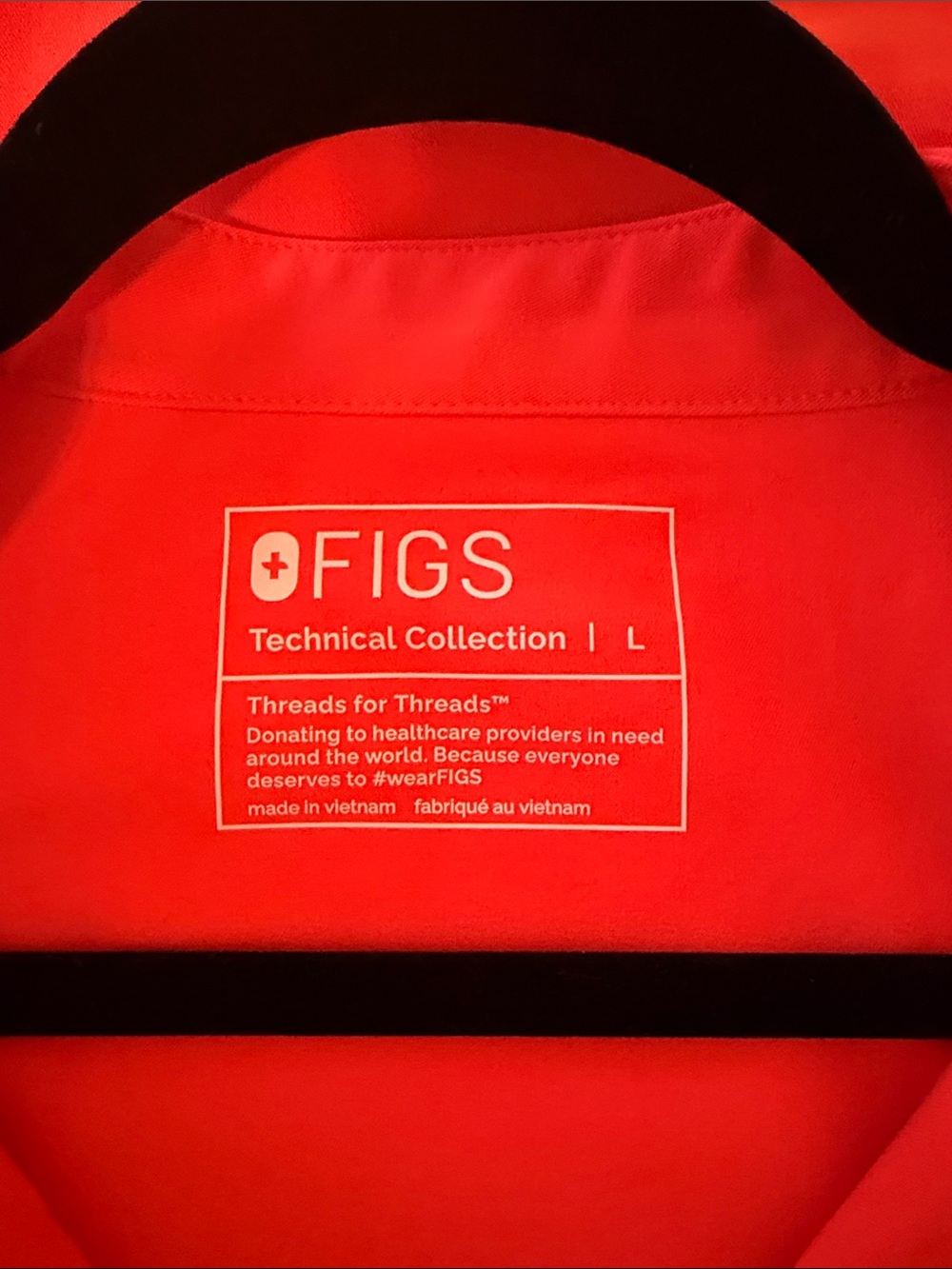 FIGS L Rafaela Scrub Top - Picture 3 of 4